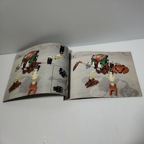LEGO Bionicle Bohrok Pahrak 8560 Instructions BOOKLET ONLY 