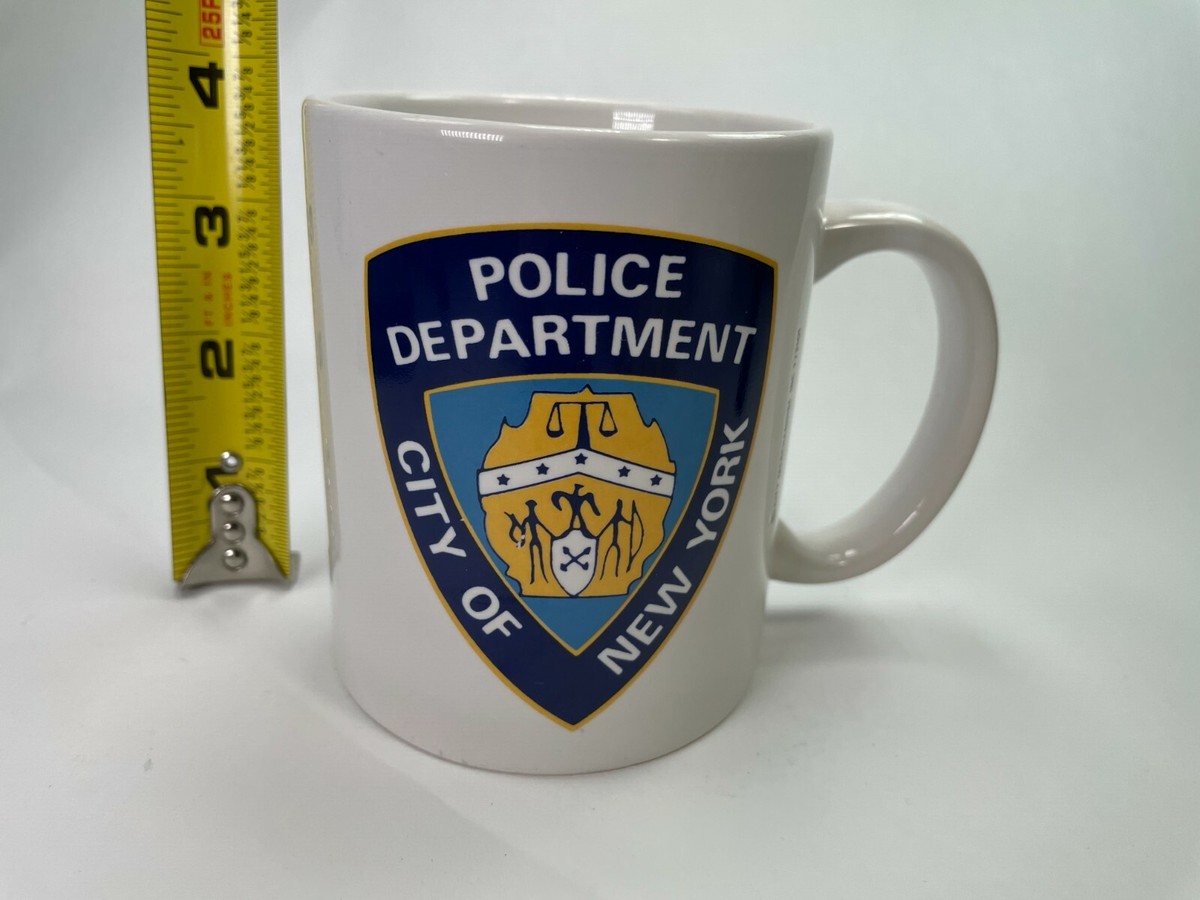 City of New York Coffee Mug Police Department 12 oz Excellent Tea Cup C9 |  eBay