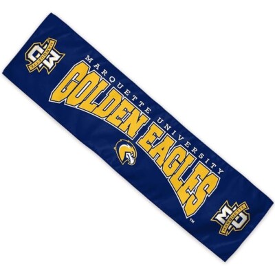 Marquette Golden Eagles Cooling Towel.  30'' x 8''. We ship out within 1 day.   #1