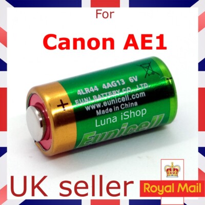 Replacement Battery for Canon AE1 AE-1 Program A-1 AV-1 AT-1 F1n A1 Film  SLR UK