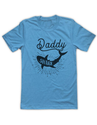 Daddy Shark Mommy Uncle Grandpa Birthday Zoo trip Shirt Soft Unisex Men or Women