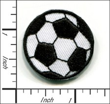 46 Pcs Embroidered Iron on patches small Football Sport 30x30mm AP030aB