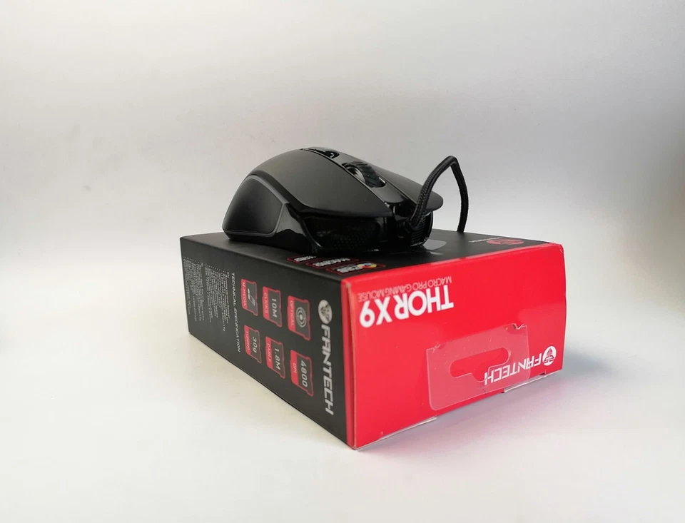 Thor X9 Gaming Mouse USB Optical RGB Mice For Laptop PC Computers New - Image 2 of 4