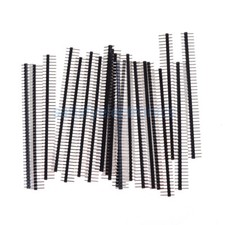 10PCS 40Pin 2.54mm Single Row Straight Male Pin Header Strip PBC Ardunio NEW