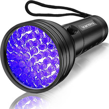 Vansky UV Flashlight Black Light, 51 LED Blacklight Pet Urine Detector