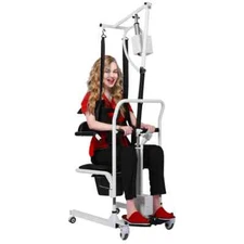Patient Lift Transfer Chair, Electric Autobath Lifters Mobility Patient Lifts