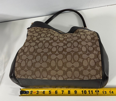 Coach F27579 Signature Jacquard Lexy Shoulder Bag Handbag Purse | eBay