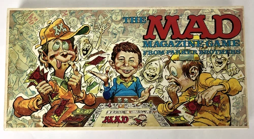 Vintage 1979 The MAD Magazine Board Game From Parker Brothers