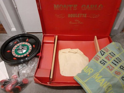 Merit Roulette Set VINTAGE MERIT LAS VEGAS ROULETTE DE LUXE WITH & ACCESSORIES | eBay UK