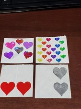 Lot Sandylion 4 mod imperfect vintage hearts Each mod missing one or more