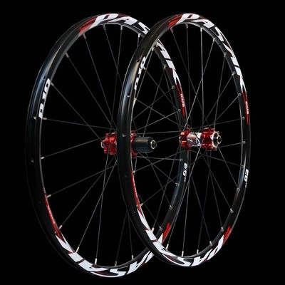 ruote mtb alla coppia da QR e perno passante mozzo in carbonio ricoperto |  eBay