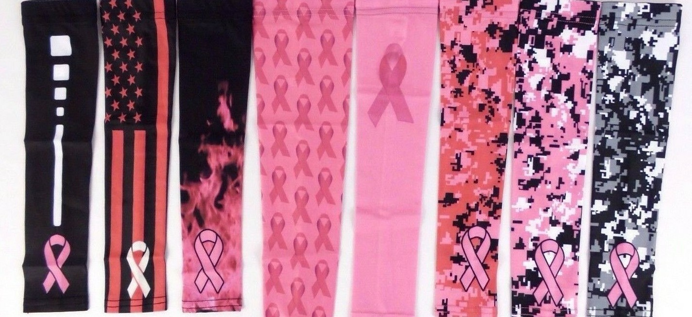 Sports Arm Sleeve Compression Arm Sleeve AntiSlip Breast Cancer