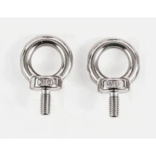 1PCS  M8  316 Female Thread 316 Stainless Steel Ring Shaped Lifting Eye Nut