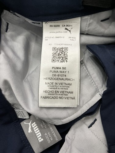 Puma Golf Shorts Boys XL Lot of 4 -- Black White Blue -- Adjustable Waist - Picture 5 of 11