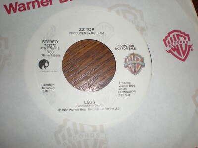 ZZ Top 45 Legs PROMO WARNER BROS