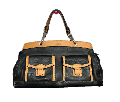 Genuine KESSLORD Black Pebbled Leather-Honey Smooth Leather  display picture 1