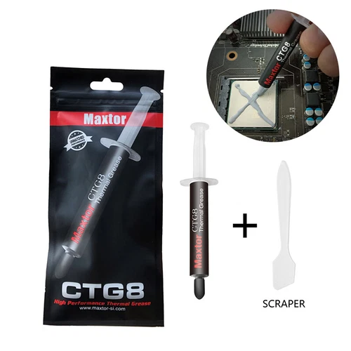 12.8W/mk Maxtor CTG8 mini Thermal Paste for GPU Computer Radiator CPU Processor