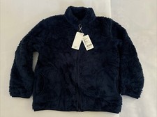 Kids Winter Fleece Zip Jacket For Boy Girl-Size 130-Blue Color-New-US Seller