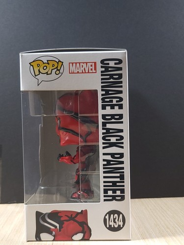 Funko Pop! # 1434 Marvel Carnage Pantera Negra + Protector - Imagen 2 de 6