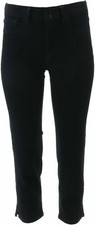 NYDJ Cool Embrace Skinny Crop Side Slits-Rinse-Reg 14-A377693-NWT