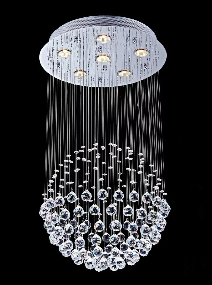 Saint mossi chandelier modern k9 crystal raindrop sale