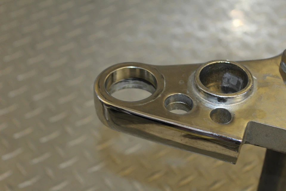 Suzuki Intruder 800 vs800GL 2003 horquilla delantera abrazadera triple árbol vástago Foto 2 de 4