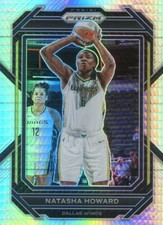 2023 Panini Prizm WNBA NATASHA HOWARD #116 SILVER HYPER PRIZM WINGS