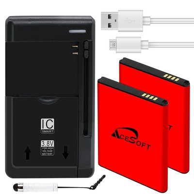 F Samsung Galaxy Nexus I9250 I9250M I9250T Standard 2 x 2060mAh Battery Charger