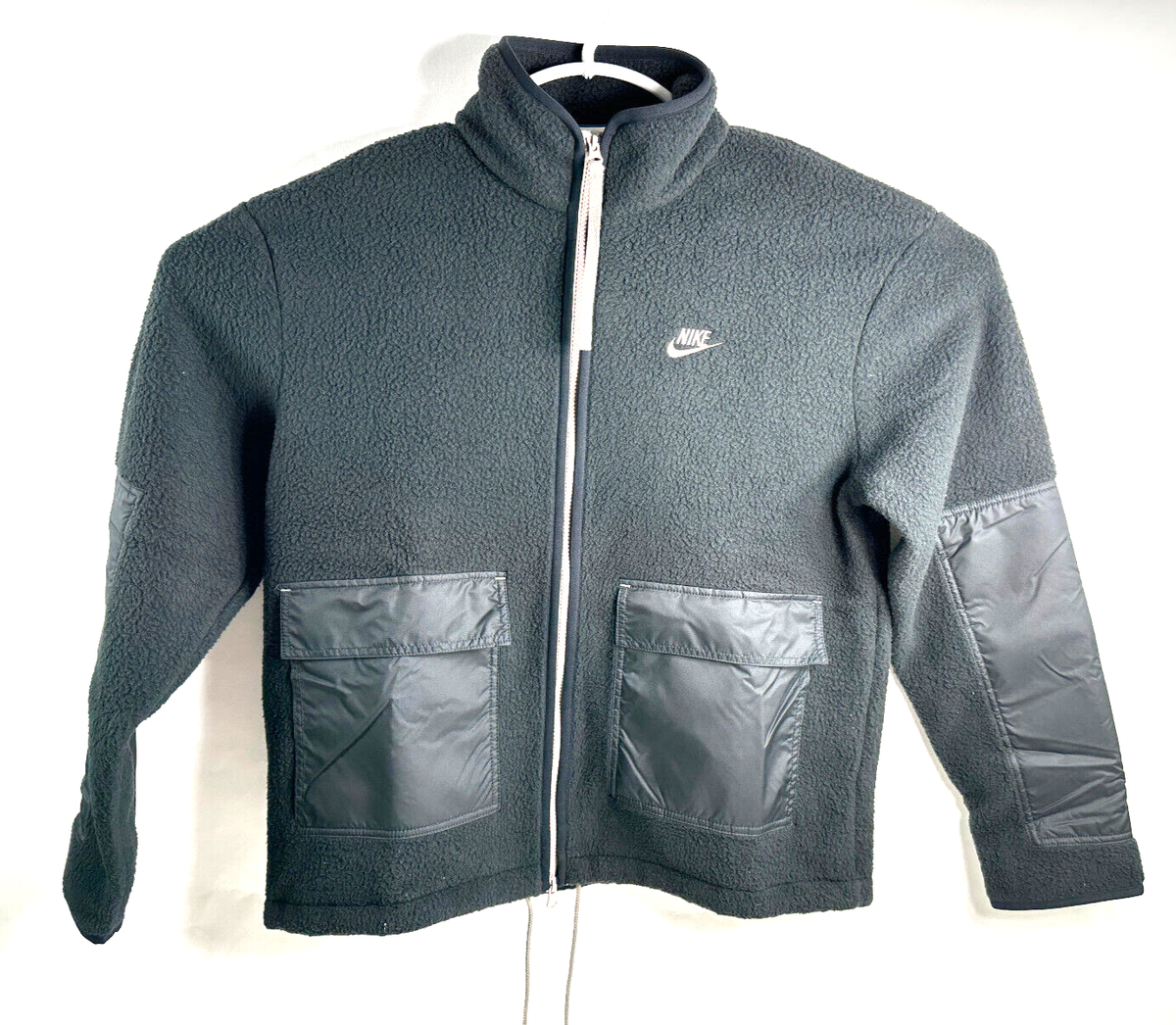 nike sportswear men's sherpa fleece jacket