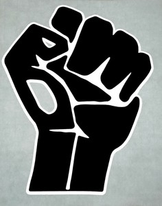 Download BLM Black Lives Matter Fist Decal -hand drawn- 2 color ...