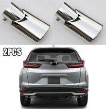For 2020-2022 Honda CRV CR-V Stainless Rear Tail Exhaust Muffler Tip Pipe 2PCS