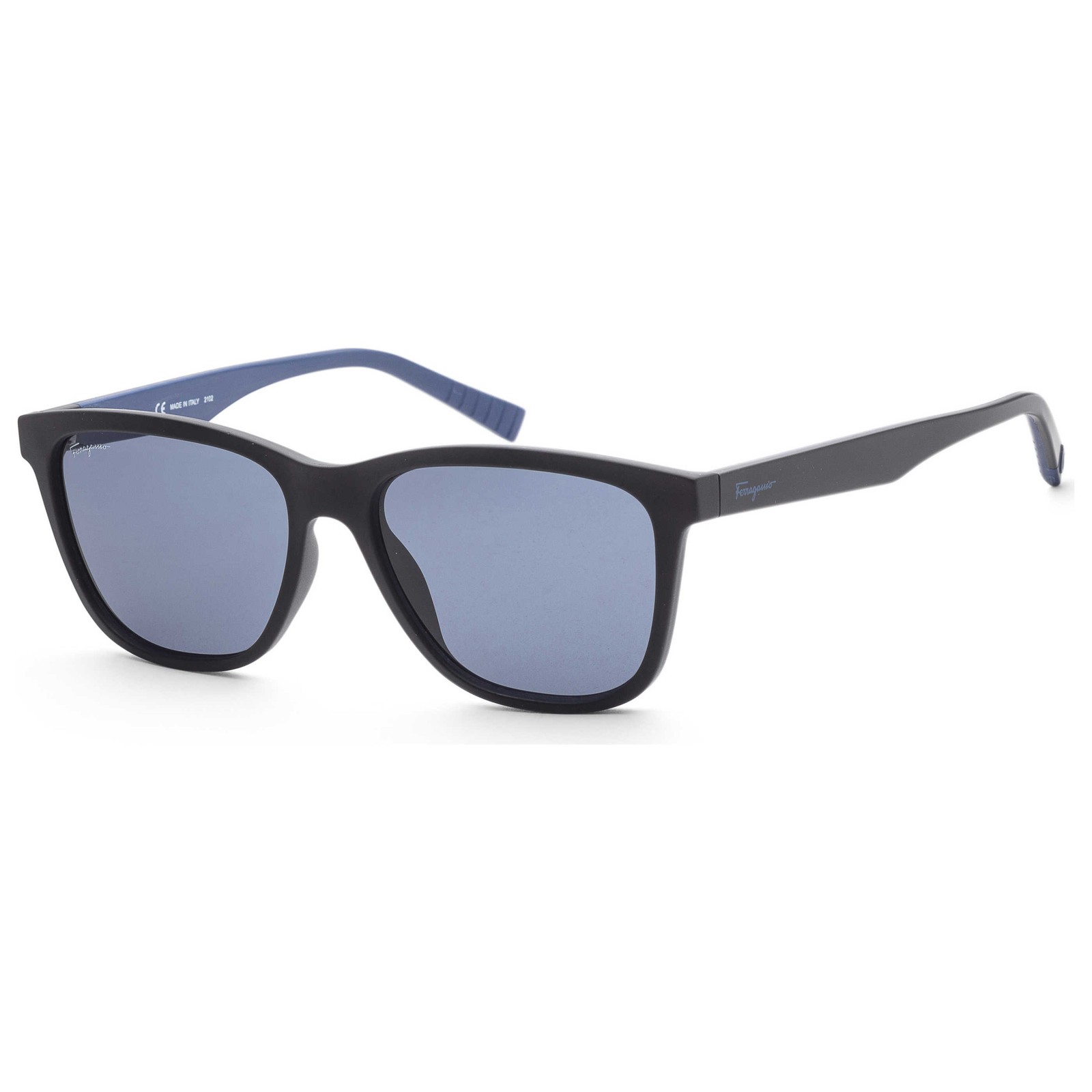 Ferragamo Mens 57mm Matte Black Sunglasses SF998S-001 12690₽