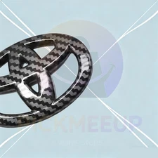 For 2000-2021 Tacoma Tundra 4runner Rav-4 Steering Wheel Overlay Blackout Emblem