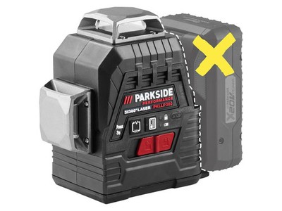 Parkside Performance PKLLP 3360 A1 Kreuzlinienlaser 20V ohne Akku   Neu & OVP