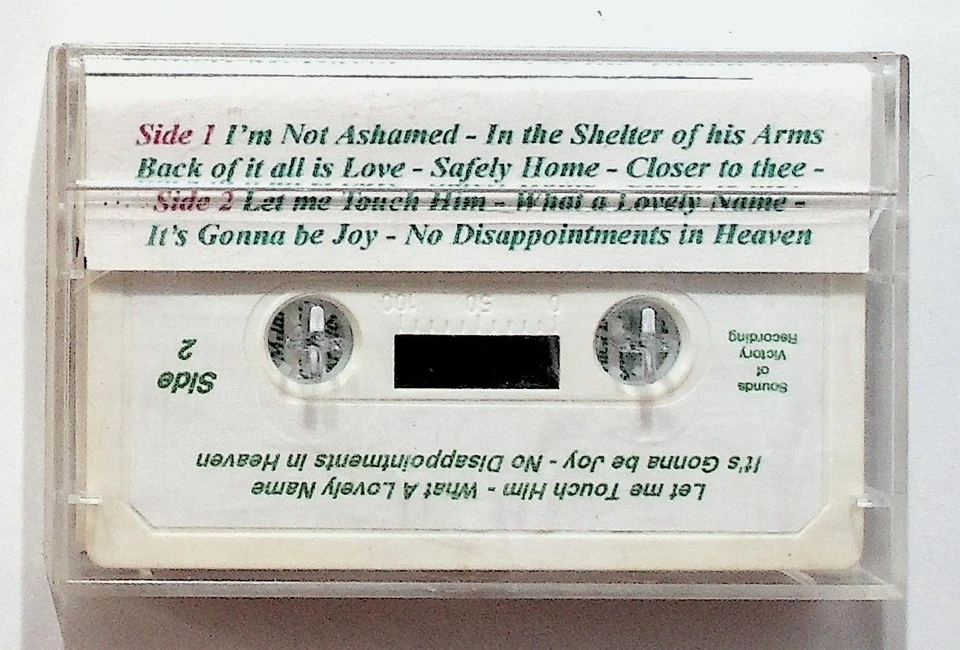 Hobert McDavid Let Me Touch Him Gospel Cassette Tape Sounds of Victory 2002 Foto 2 de 3
