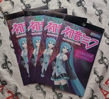 295 Hatsune Miku Stickers Per Book 4 pages each Stickerland NEW 