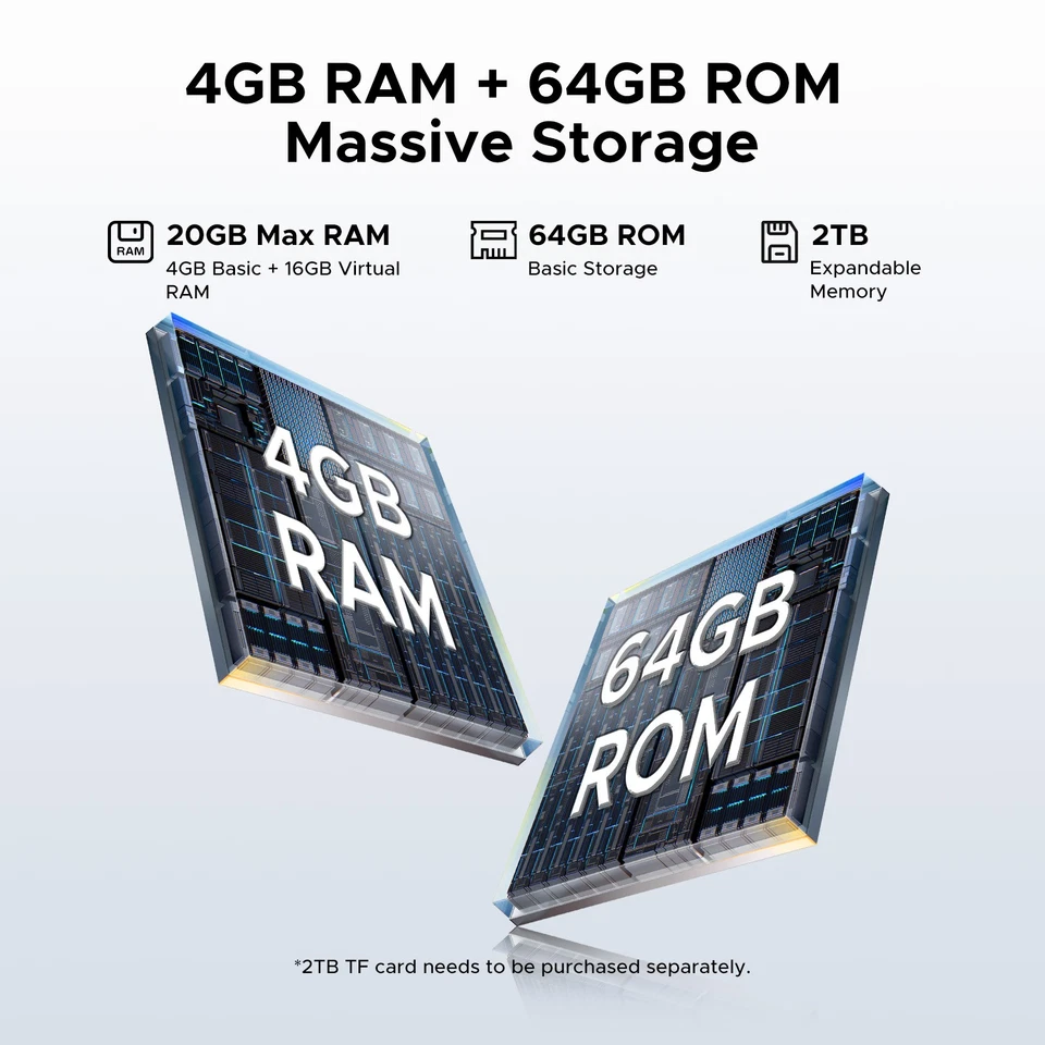 DOOGEE Tab A9+ Android 15 Tablet 11 inch Tablet with 90Hz,8580mAh 20GB+64GB 2025 - Image 3 of 4