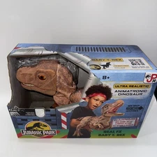 Jurassic Park Real FX Baby T-Rex Realistic Animatronic Dinosaur NEW