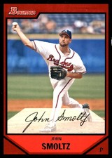 John Smoltz 2007 Bowman #138 Atlanta Braves MLB READ FREE SHIPPING AutographDen
