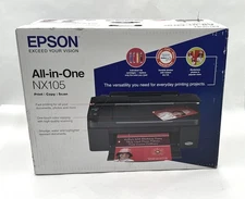 Epson All-in-One Stylus NX105 Inkjet Printer - NEW