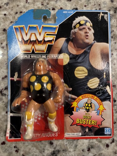 **READ** WWF Wrestling Hasbro Dusty Rhodes 1990 RA...