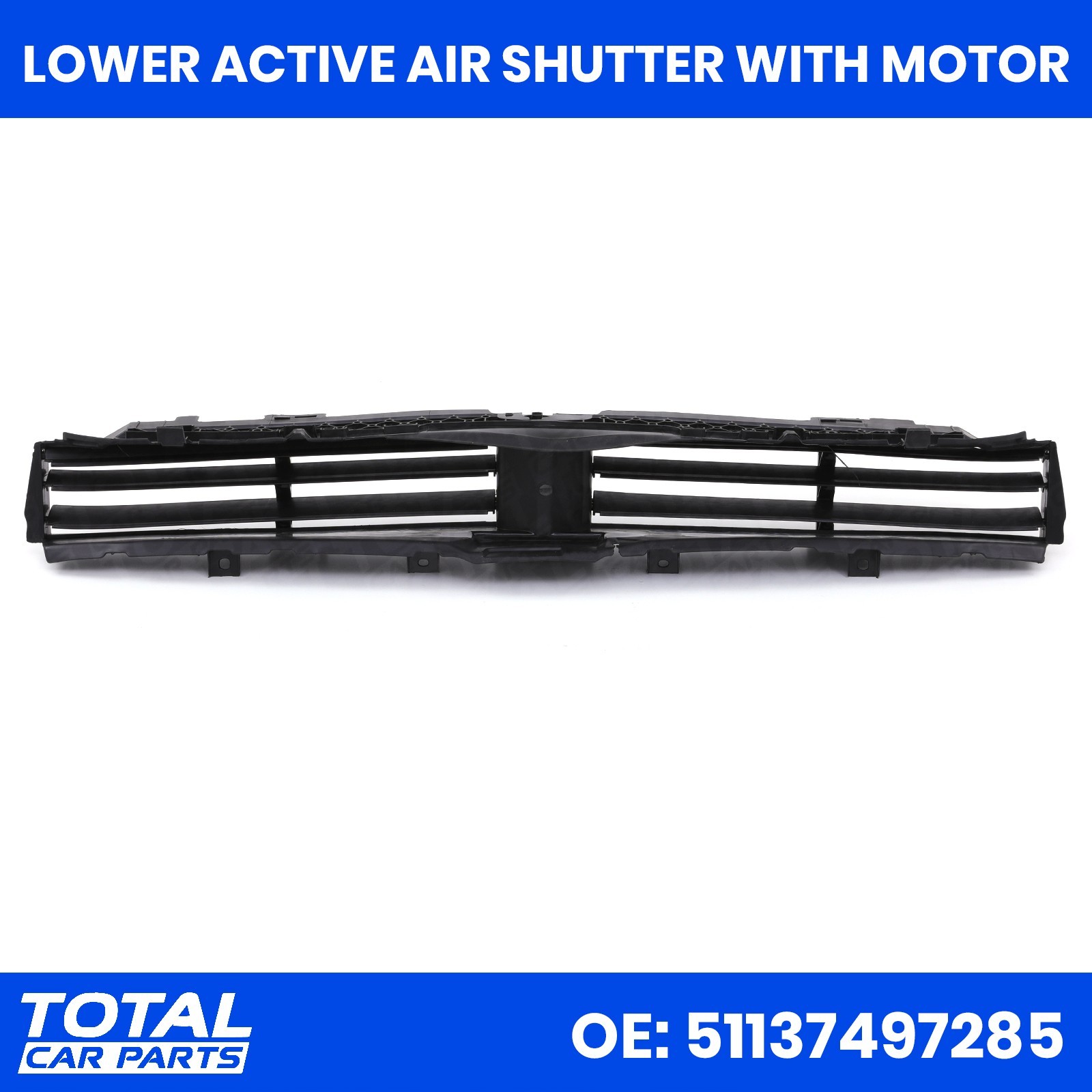 LOWER ACTIVE AIR SHUTTER INTAKE WITH MOTOR FOR BMW 5 SERIES G30 PRE-LCI 2016-20