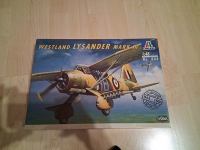 Italeri No 804 Westland Lysander Mark III