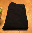 WOMENS J BRAND NICOLA HEWSON BLACK SKINNY ANKLE MOTO JEANS SIZE 27 X 29 NWOT — photo 1