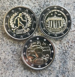 TRIO 2 euros commémo 2026 NEUVE