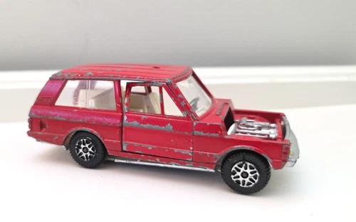 Vintage Dinky Range Rover Red England UK Metal Toy Parts/Repair
