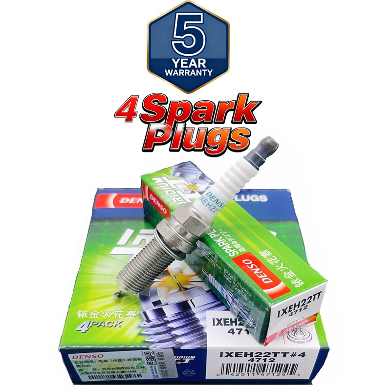 4Pcs Denso 4712 Iridium TT Spark Plugs for LR0 50998 LR0 41664 LR0 32080 New