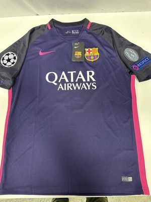 新品 FC Barcelona ジャージ 長袖 ブラック/パープル Mサイズ e53a43498321b74e85c2fbb25c0ae8
