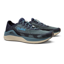 OluKai Men's 'Ahi Storm Trench Blue Lightweight Marine Shoes All Sizes