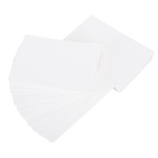100pcs White Chipboard Thick Paper For Art Projects Office Supplies C